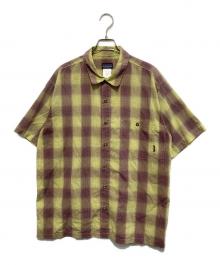 Patagonia（パタゴニア）の古着「オンブレチェックシャツ」｜イエロー