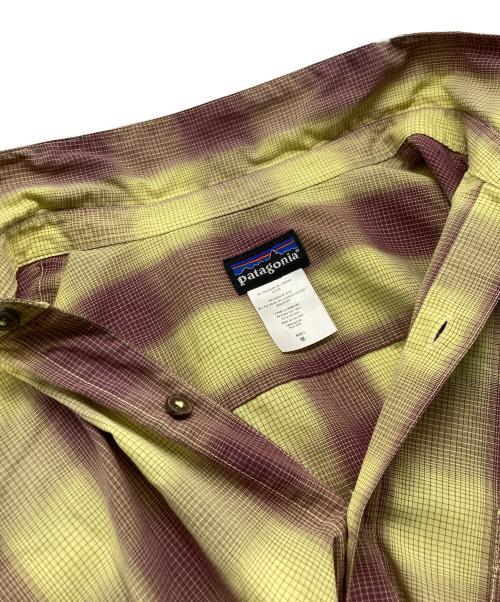 Patagonia（パタゴニア）Patagonia (パタゴニア) オンブレチェックシャツ イエロー サイズ:Mの古着・服飾アイテム