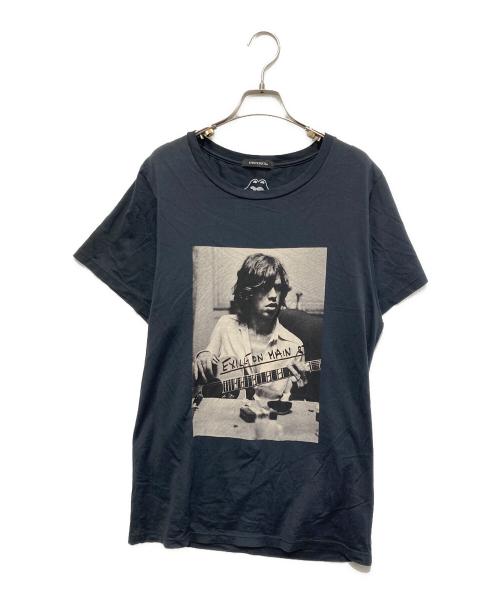 hysterics（ヒステリックス）hysterics (ヒステリックス) the rolling stone プリントTシャツ ブラック サイズ:FREEの古着・服飾アイテム