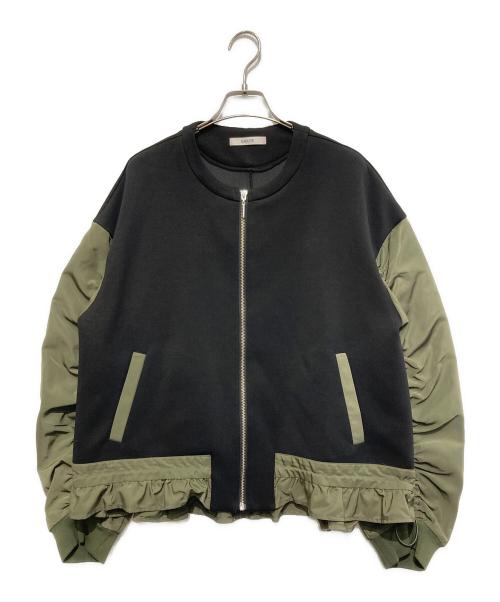 Radiate（ラディエイト）Radiate (ラディエイト) ドッキングデザインボンディングブルゾン/ ブラック サイズ:9の古着・服飾アイテム