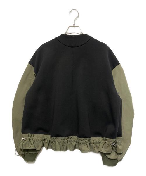 Radiate（ラディエイト）Radiate (ラディエイト) ドッキングデザインボンディングブルゾン/ ブラック サイズ:9の古着・服飾アイテム