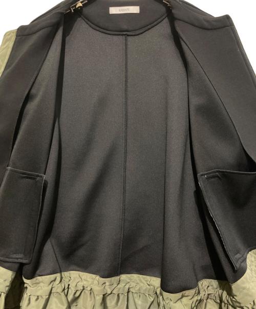 Radiate（ラディエイト）Radiate (ラディエイト) ドッキングデザインボンディングブルゾン/ ブラック サイズ:9の古着・服飾アイテム