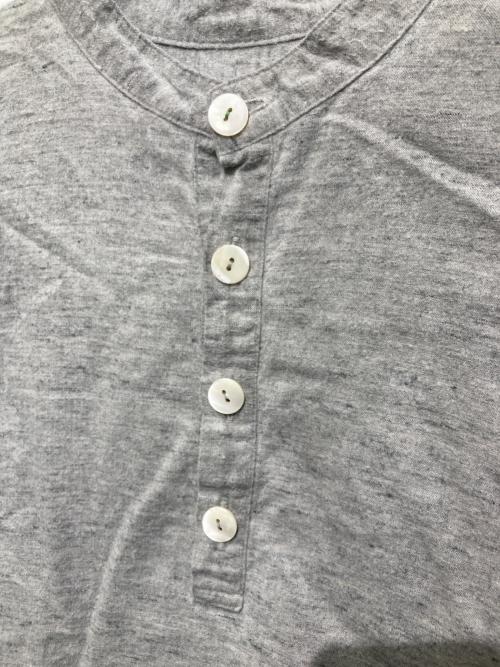 宝島染工（タカラジマセンコウ）宝島染工 (タカラジマセンコウ) プルオーバーシャツ グレー サイズ:FREEの古着・服飾アイテム