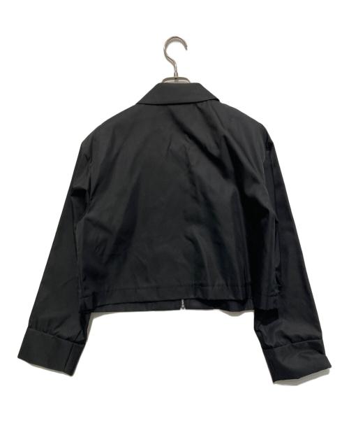 Noble（ノーブル）Noble (ノーブル) ナイロンツイルブルゾン ブラック サイズ:Freeの古着・服飾アイテム