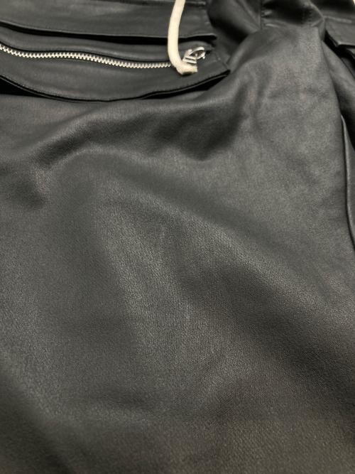 DANKE SCHON（ダンケ シェーン）Danke schon (ダンケ シェーン) COATING FRAP PANTS ブラック サイズ:FREEの古着・服飾アイテム