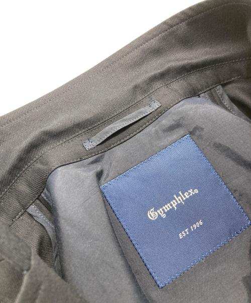 Gymphlex（ジムフレックス）Gymphlex (ジムフレックス) DOUBLE BREASTED BLAZER ネイビー サイズ:Freeの古着・服飾アイテム