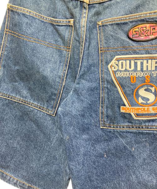 SOUTHPOLE（サウスポール）SOUTHPOLE (サウスポール) デニムハーフパンツ インディゴ サイズ:31の古着・服飾アイテム