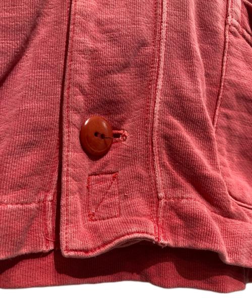 RRL（ダブルアールエル）RRL (ダブルアールエル) ショールカラーカーディガン レッド サイズ:Lの古着・服飾アイテム