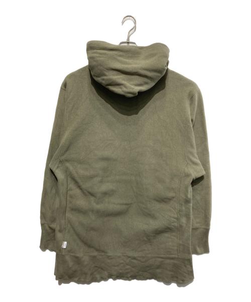 Champion REVERSE WEAVE（チャンピオン リバース ウィーブ）Champion REVERSE WEAVE (チャンピオン リバース ウィーブ) WTAPS (ダブルタップス) Academy Hooded グリーン サイズ:Lの古着・服飾アイテム