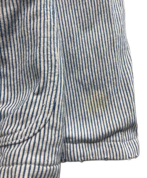 POLO RALPH LAUREN（ポロ・ラルフローレン）POLO RALPH LAUREN (ポロ・ラルフローレン) ストライプジャケット ブルー×ホワイト サイズ:Mの古着・服飾アイテム