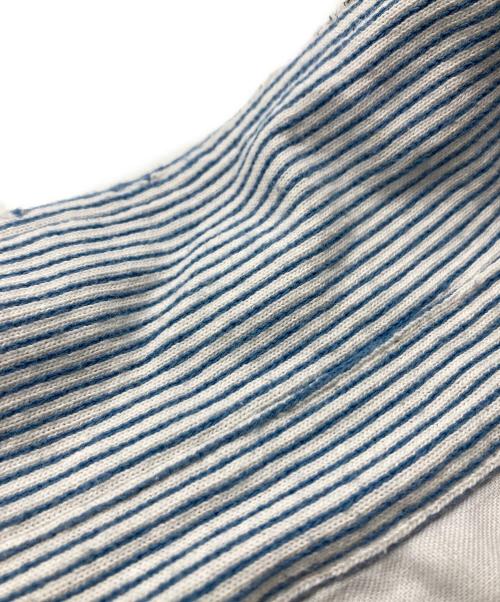 POLO RALPH LAUREN（ポロ・ラルフローレン）POLO RALPH LAUREN (ポロ・ラルフローレン) ストライプジャケット ブルー×ホワイト サイズ:Mの古着・服飾アイテム