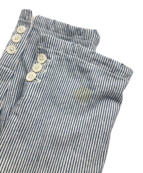 POLO RALPH LAUREN（ポロ・ラルフローレン）POLO RALPH LAUREN (ポロ・ラルフローレン) ストライプジャケット ブルー×ホワイト サイズ:Mの古着・服飾アイテム