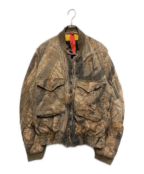 GRIFFIN（グリフィン）GRIFFIN (グリフィン) フライトジャケット ブラウン サイズ:Mの古着・服飾アイテム