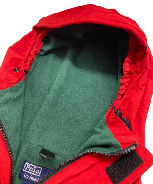 POLO RALPH LAUREN（ポロ・ラルフローレン）POLO RALPH LAUREN (ポロ・ラルフローレン) マウンテンパーカー レッド サイズ:Mの古着・服飾アイテム