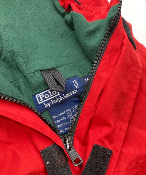 POLO RALPH LAUREN（ポロ・ラルフローレン）POLO RALPH LAUREN (ポロ・ラルフローレン) マウンテンパーカー レッド サイズ:Mの古着・服飾アイテム