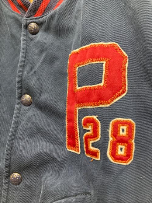 POLO RALPH LAUREN（ポロ・ラルフローレン）POLO RALPH LAUREN (ポロ・ラルフローレン) スタジャン ネイビー サイズ:Lの古着・服飾アイテム