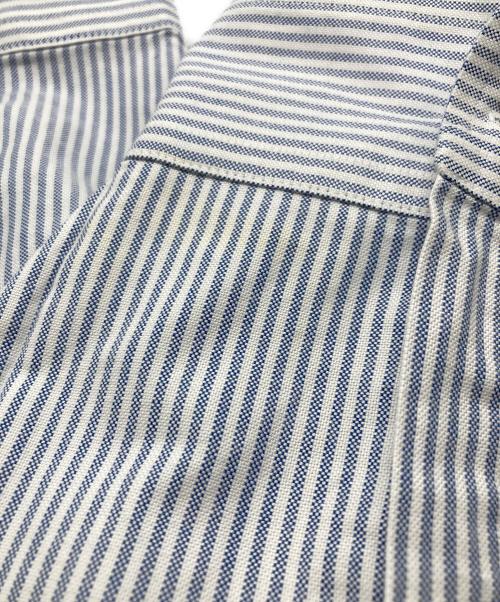 BROOKS BROTHERS（ブルックスブラザーズ）BROOKS BROTHERS (ブルックスブラザーズ) ストライプシャツ スカイブルー×ホワイト サイズ:17の古着・服飾アイテム