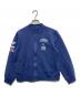 Mademoiselle NON NON（マドモアゼルノンノン）の古着「ジップブルゾン」｜ブルー