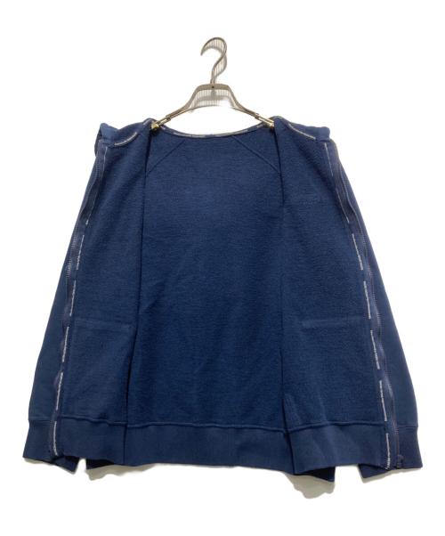 Mademoiselle NON NON（マドモアゼルノンノン）Mademoiselle NON NON (マドモアゼルノンノン) ジップパーカー ネイビー サイズ:不明の古着・服飾アイテム
