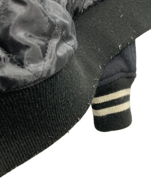 Hysteric Glamour（ヒステリックグラマー）Hysteric Glamour (ヒステリックグラマー) 刺繍スタジャン ブラック サイズ:Mの古着・服飾アイテム