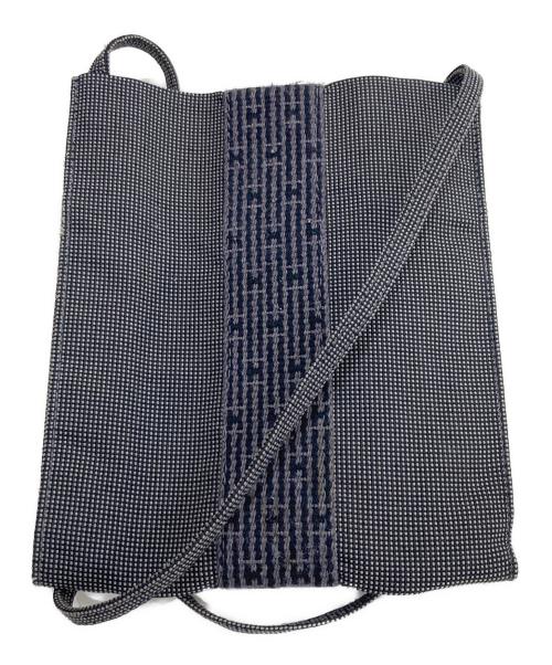 HERMES（エルメス）HERMES (エルメス) エールラインショルダーポーチ グレーの古着・服飾アイテム