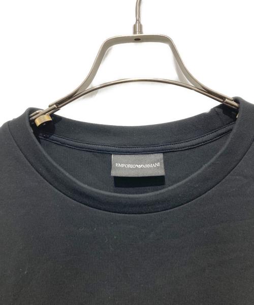 EMPORIO ARMANI（エンポリオ アルマーニ）EMPORIO ARMANI (エンポリオ アルマーニ) スウェット ブラック サイズ:XXLの古着・服飾アイテム