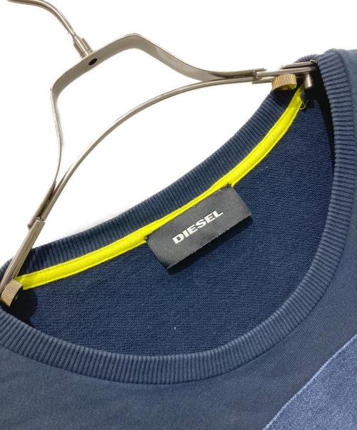 DIESEL（ディーゼル）DIESEL (ディーゼル) スウェット ネイビー サイズ:XLの古着・服飾アイテム