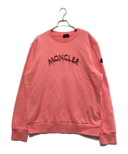 MONCLER（モンクレール）MONCLER (モンクレール) SWEAT SHIRT ピンク サイズ:XLの古着・服飾アイテム