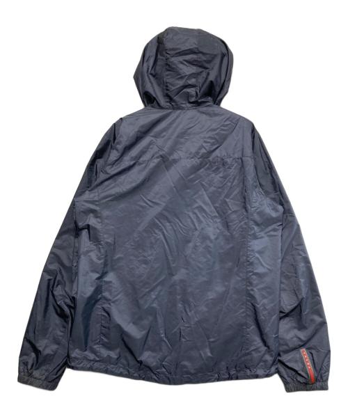 PRADA（プラダ）PRADA (プラダ) リバーシブルナイロンジャケット ネイビー サイズ:54の古着・服飾アイテム