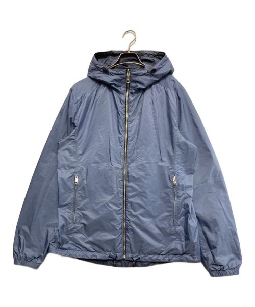PRADA（プラダ）PRADA (プラダ) リバーシブルナイロンジャケット ネイビー サイズ:54の古着・服飾アイテム