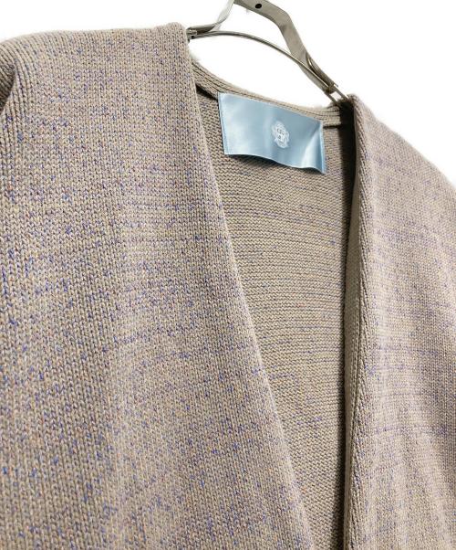 Dulcamara（ドゥルカマラ）Dulcamara (ドゥルカマラ) ニットカーディガン ベージュ サイズ:サイズ1の古着・服飾アイテム