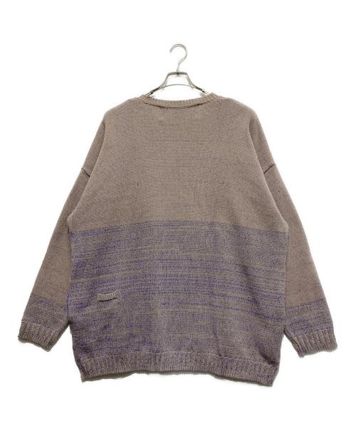 Dulcamara（ドゥルカマラ）Dulcamara (ドゥルカマラ) クルーネックニット ベージュ サイズ:サイズ1の古着・服飾アイテム