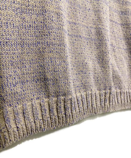 Dulcamara（ドゥルカマラ）Dulcamara (ドゥルカマラ) クルーネックニット ベージュ サイズ:サイズ1の古着・服飾アイテム