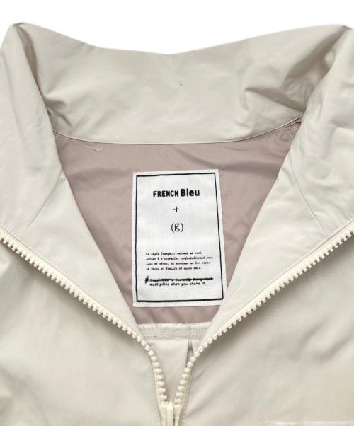 FRENCH Bleu（フレンチブリュ）FRENCH Bleu (フレンチブリュ) (g) (グラム) 別注スイッチングパターンブルゾン ベージュ サイズ:FREEの古着・服飾アイテム