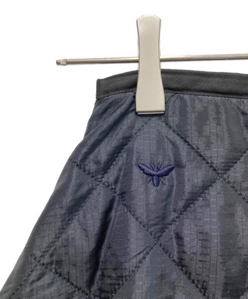 MADISON BLUE（マディソンブルー）MADISON BLUE (マディソンブルー) MOLLET FLARE SK QUILTING/ミモレ フレア スカート キルティング ブラック サイズ:00の古着・服飾アイテム