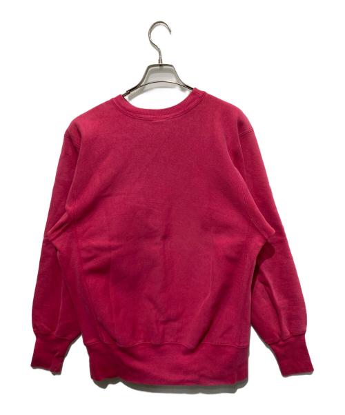 Champion REVERSE WEAVE（チャンピオン リバース ウィーブ）Champion REVERSE WEAVE (チャンピオン リバース ウィーブ) ヴィンテージ刺繍スウェット ピンク サイズ:Lの古着・服飾アイテム