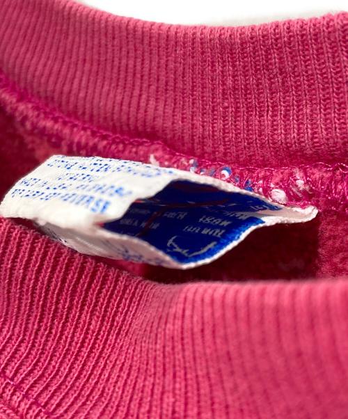 Champion REVERSE WEAVE（チャンピオン リバース ウィーブ）Champion REVERSE WEAVE (チャンピオン リバース ウィーブ) ヴィンテージ刺繍スウェット ピンク サイズ:Lの古着・服飾アイテム