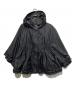 TO BE CHIC（トゥービーシック）の古着「フリルナイロンパーカー」｜ブラック