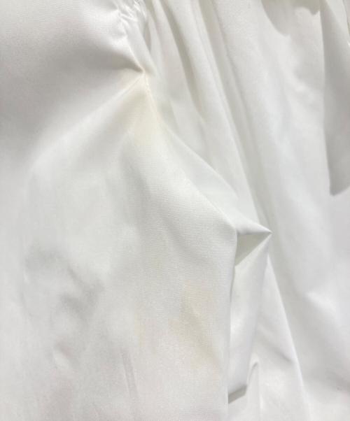 M'S GRACY（エムズグレイシー）M'S GRACY (エムズグレイシー) リボンブルゾン ホワイト サイズ:38の古着・服飾アイテム