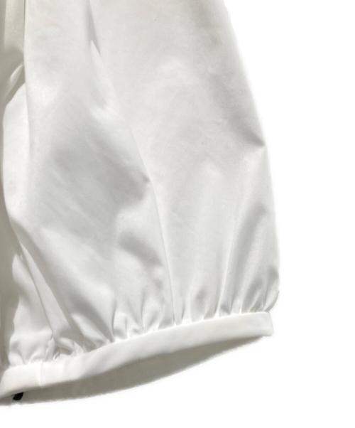 M'S GRACY（エムズグレイシー）M'S GRACY (エムズグレイシー) リボンブルゾン ホワイト サイズ:38の古着・服飾アイテム