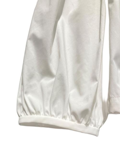 M'S GRACY（エムズグレイシー）M'S GRACY (エムズグレイシー) リボンブルゾン ホワイト サイズ:38の古着・服飾アイテム