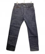 OVER RAIL & COオーバーレイル）の古着「5001リジットデニム」｜インディゴ