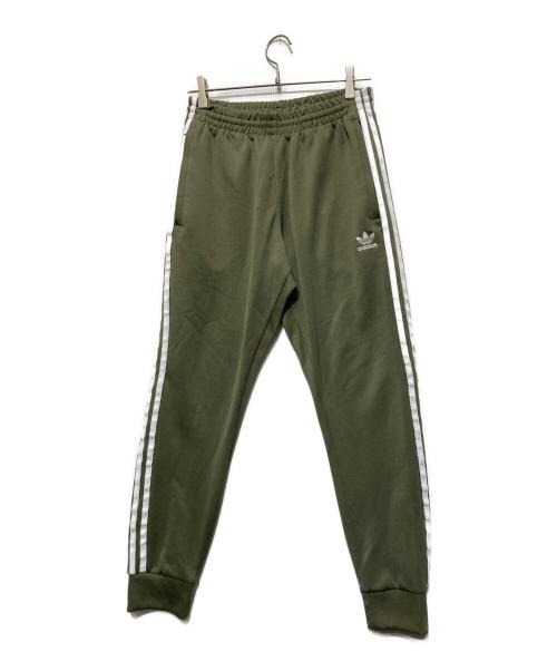 adidas（アディダス）adidas (アディダス) SST トラック パンツ グリーン サイズ:Lの古着・服飾アイテム