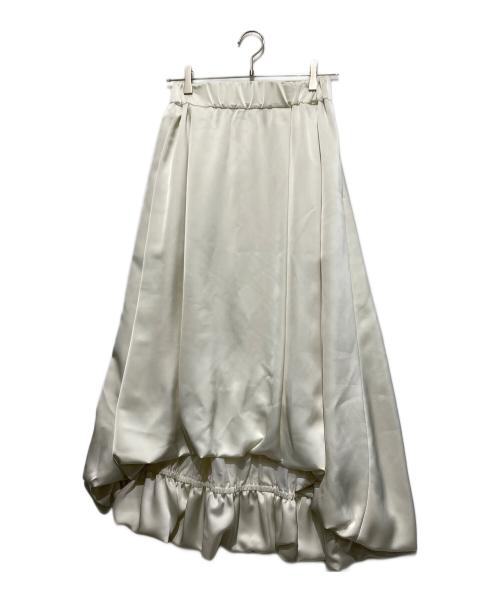 ELLIE（エリー）ELLIE (エリー) ロングスカート ホワイト サイズ:Freeの古着・服飾アイテム