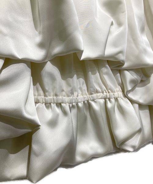 ELLIE（エリー）ELLIE (エリー) ロングスカート ホワイト サイズ:Freeの古着・服飾アイテム