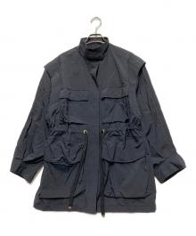 Curensology（カレンソロジー）の古着「ミリタリー2WAYブルゾン」｜ブラック