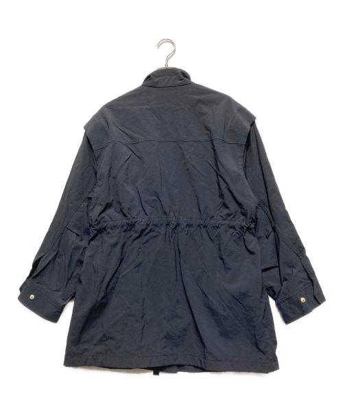 Curensology（カレンソロジー）Curensology (カレンソロジー) ミリタリー2WAYブルゾン ブラック サイズ:FREEの古着・服飾アイテム