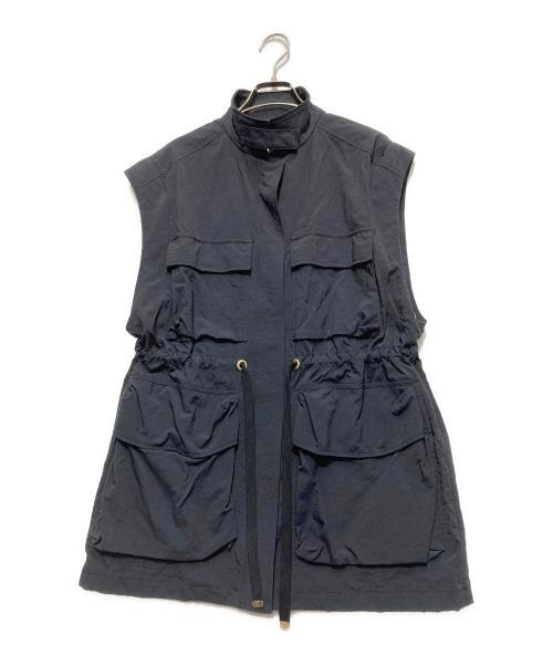 Curensology（カレンソロジー）Curensology (カレンソロジー) ミリタリー2WAYブルゾン ブラック サイズ:FREEの古着・服飾アイテム