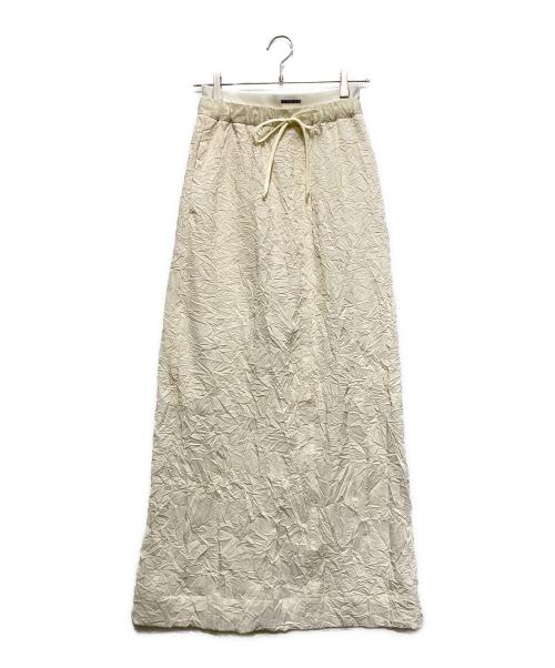 MAISON SPECIAL（メゾンスペシャル）MAISON SPECIAL (メゾンスペシャル) Washer Pleats Maxi Skirt ベージュ サイズ:FREEの古着・服飾アイテム