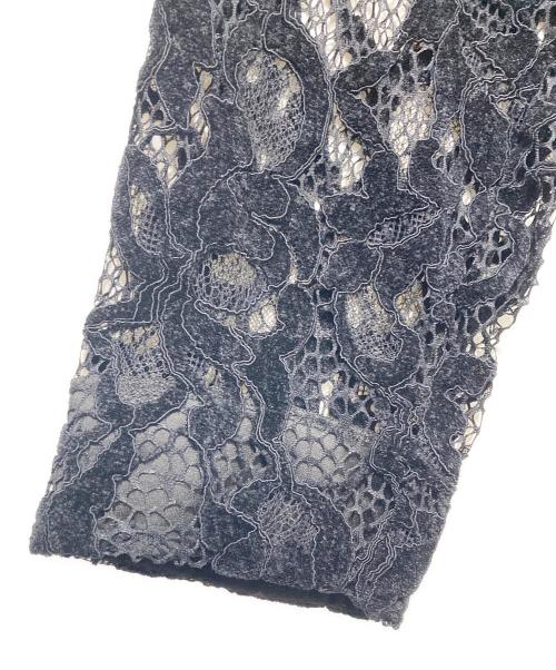 Ameri VINTAGE（アメリヴィンテージ）Ameri VINTAGE (アメリヴィンテージ) UND VELOUR LACE LAYEREDDRE ブラック サイズ:Mの古着・服飾アイテム